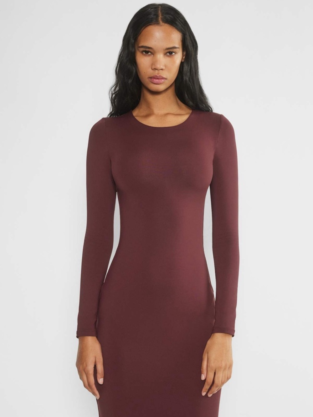 ARITZIA Contour Crew Longsleeve Maxi Dress - Picture 2 of 10